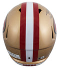 49ers Brock Purdy Authentic Signed Full Size Speed Rep Helmet BAS Witnessed