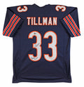 Charles Tillman "Peanut Punch" Signed Navy Pro Style Jersey BAS Witnessed 2