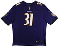 Ravens Jamal Lewis Authentic Signed Purple Nike Game Jersey Autographed BAS