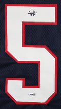 Will Anderson Jr. Authentic Signed Navy Pro Style Jersey Autographed JSA