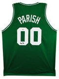 Robert Parish Authentic Signed Green Pro Style Jersey Autographed PSA/DNA