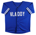Vladimir Guerrero Jr. Authentic Signed Blue Pro Style Jersey Autographed BAS 2