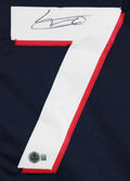 Vladimir Guerrero Jr. Dominican Republic Signed Navy Pro Style Jersey BAS