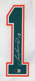 Dolphins Dan Marino Authentic Signed White 1990 TB Mitchell & Ness Jersey BAS