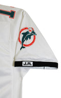 Dolphins Dan Marino "HOF MVP" Signed White 1990 TB Mitchell & Ness Jersey BAS 1