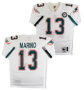 Dolphins Dan Marino "HOF MVP" Signed White 1990 TB Mitchell & Ness Jersey BAS 1