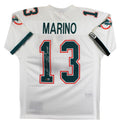 Dolphins Dan Marino "HOF MVP" Signed White 1990 TB Mitchell & Ness Jersey BAS 2