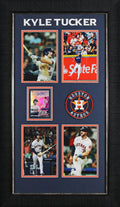 Astros Kyle Tucker Signed 2021 Panini Spectra In The Zone Card Framed Display 1