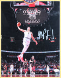Nuggets Michael Porter Jr. Authentic Signed Framed Vertical Dunk Photo JSA