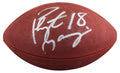 Broncos Peyton Manning Authentic Signed Wilson Official Football BAS #BJ054862