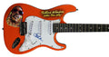 Stevie Wonder Authentic Signed Wrapped Glarry Electric Guitar JSA #ZZ42728