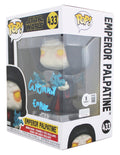 Ian McDiarmid Star Wars "Emperor" Signed #433 Funko Pop Vinyl Figure BAS