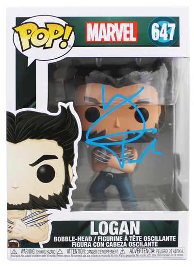 Hugh Jackman Marvel Authentic Signed Logan #647 Funko Pop Vinyl Figure BAS