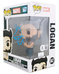 Hugh Jackman Marvel Authentic Signed Logan #647 Funko Pop Vinyl Figure BAS