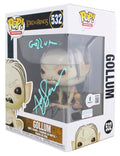 Andy Serkis Lord of the Rings "Gollum" Signed #532 Funko Pop Vinyl Figure BAS