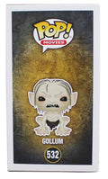 Andy Serkis Lord of the Rings "Gollum" Signed #532 Funko Pop Vinyl Figure BAS