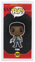 John Boyega Star Wars Authentic Signed Finn #309 Funko Pop Vinyl Figure BAS