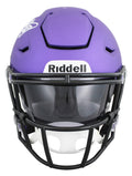 Vikings Adrian Peterson Authentic Signed Speed Flex Midi Helmet BAS Witnessed
