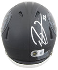 Ravens Ray Lewis Signed 2026 On-Field Alt Speed Mini Helmet BAS Witnessed