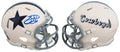 Cowboys Emmitt Smith Authentic Signed Retro Speed Mini Helmet BAS Witnessed