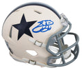 Cowboys Emmitt Smith Authentic Signed Retro Speed Mini Helmet BAS Witnessed