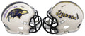 Ravens Ray Lewis Authentic Signed Retro Speed Mini Helmet W/ Case BAS Witnessed