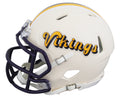 Vikings Adrian Peterson Signed Retro Speed Mini Helmet W/ Case BAS Witnessed