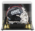 Giants Phil Simms Authentic Signed 1981-98 TB Speed Mini Helmet w/ Case JSA Wit