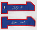 Phil Simms "SB XXI MVP" Authentic Signed White Pro Style Jersey JSA Witness