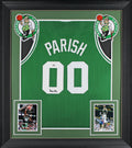 Robert Parish Authentic Signed Green Pro Style Framed Jersey Autographed PSA/DNA