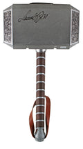 Avengers (4) Jackson, Bettany, Rudd & Gillan Signed Thor Mjolnir Prop Hammer BAS