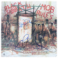 Black Sabbath (5) Iommi, Dio, Butler & Appice Signed Mob Rules Album Cover BAS