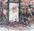 Black Sabbath (5) Iommi, Dio, Butler & Appice Signed Mob Rules Album Cover BAS