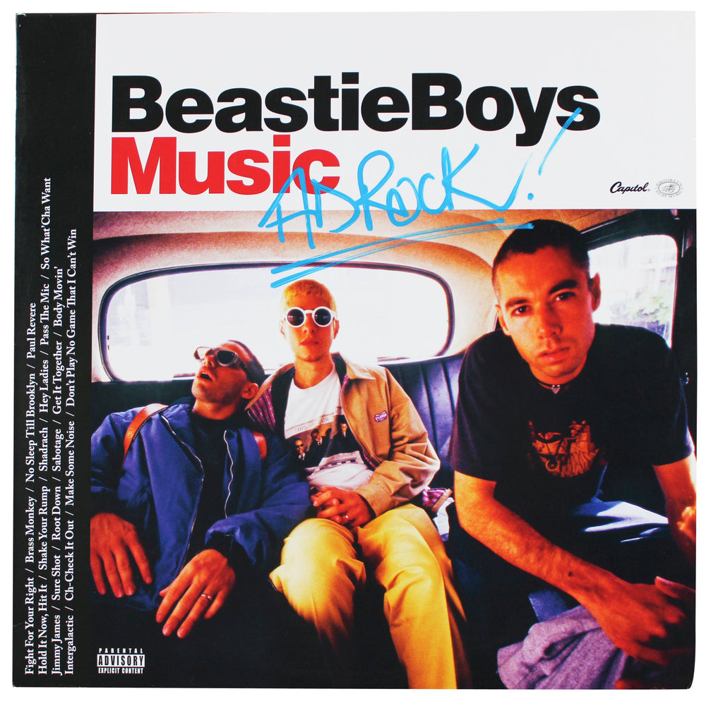 Ad-Rock The Beastie Boys Signed Beastie Boys Music Album Cover BAS #BN57709