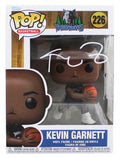 Timberwolves Kevin Garnett Signed #226 Funko Pop Vinyl Figure JSA Witness 1
