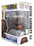 Timberwolves Kevin Garnett Signed #226 Funko Pop Vinyl Figure JSA Witness 1