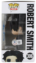 Robert Smith The Cure Signed HT Ex Drop 306 Funko Pop Vinyl Figure BAS #BJ071745