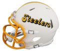 Steelers Jerome Bettis Authentic Signed Retro Speed Mini Helmet BAS Witnessed