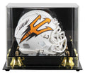 Arizona State Cameron Skattebo Signed White Fork Speed Mini Helmet w/ Case JSA