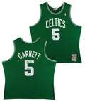 Celtics Kevin Garnett "HOF 20" Signed Green M&N HWC Swingman Jersey JSA Witness