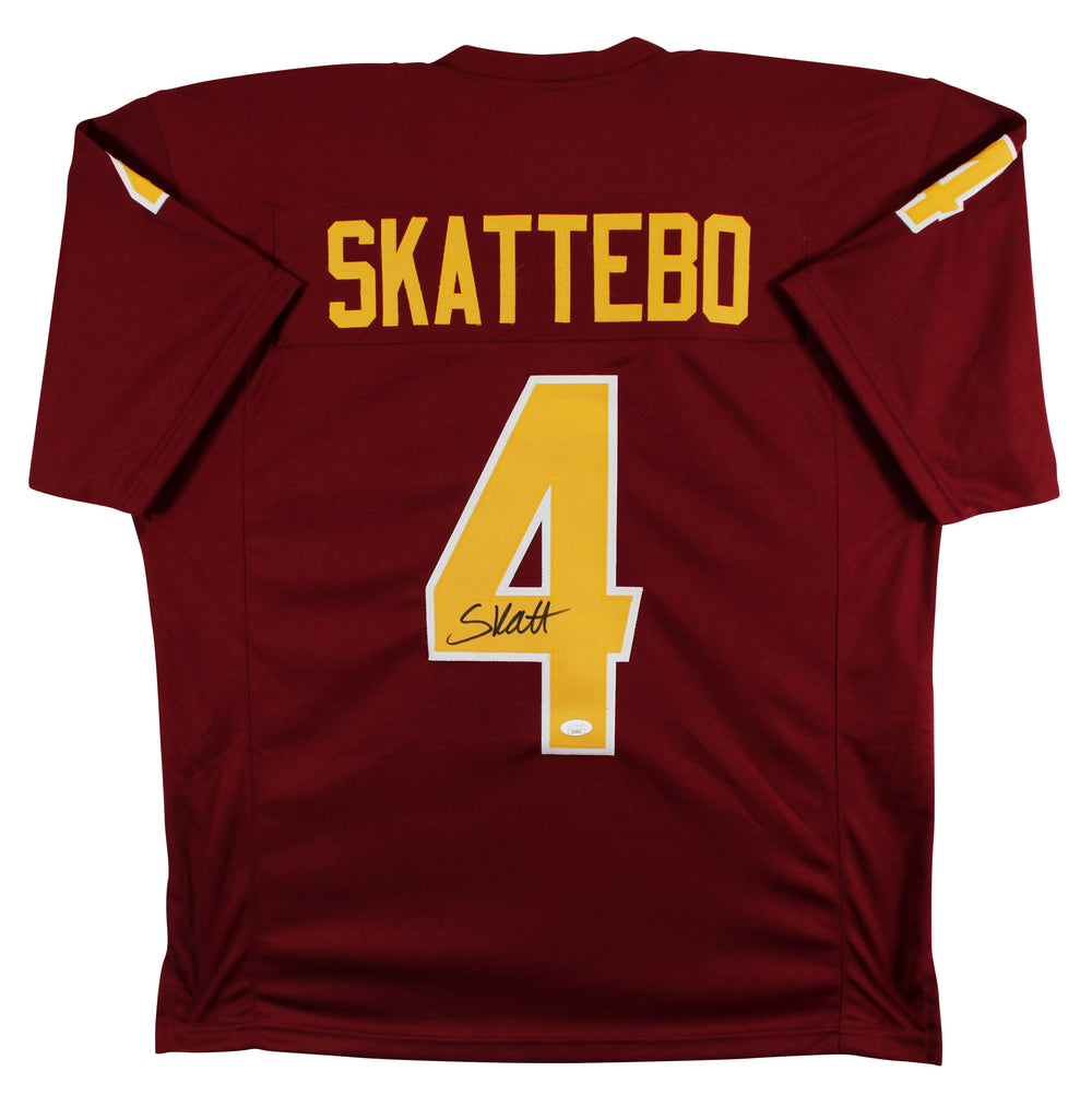 Arizona State Cameron Skattebo Authentic Signed Maroon Pro Style Jersey JSA