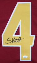 Arizona State Cameron Skattebo Signed Maroon Pro Style Framed Jersey JSA