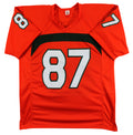 Miami Reggie Wayne Authentic Signed Orange Pro Style Jersey BAS Witnessed