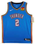 Thunder Shai Gilgeous-Alexander Signed Blue Nike Icon Ed. Jersey JSA #CN81300