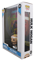 WWE Hulk Hogan Authentic Signed #01 Large Funko Pop Vinyl Figure JSA #CG10460