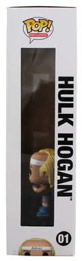 WWE Hulk Hogan Authentic Signed #01 Large Funko Pop Vinyl Figure JSA #CG10460