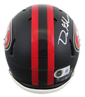 49ers Dre Greenlaw Signed 2025 Rivalries Speed Mini Helmet BAS Witnessed