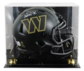 Commanders Magic Johnson Signed STS IV Full Size Speed Rep Helmet W/ Case BAS W
