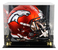 Broncos John Lynch "HOF '21" Signed Flash F/S Speed Proline Helmet W/ Case BAS W
