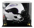 Adrian Peterson "All Day" Signed Lunar F/S Speed Proline Helmet W/ Case BAS Wit
